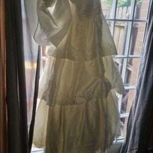 David’s Bridal wedding dress